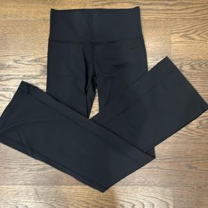 Lululemon TALL black pants with flared leg